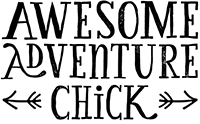 Awesome Adventure Chick Logo